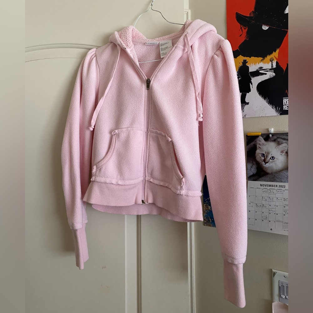 No Boundaries Juniors Pink Jacket